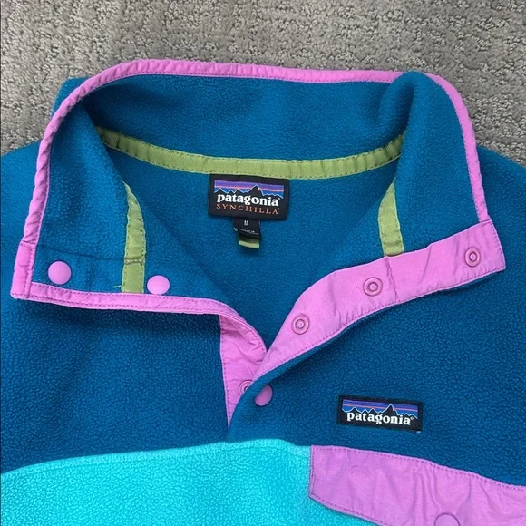 Patagonia Women's Synchilla Snap-T Fleece Pullover - Women's Medium - Picture 2 of 4